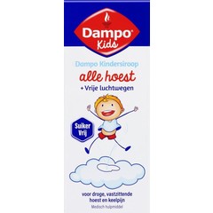 Dampo Kindersiroop alle hoest suikervrij (120 ml)