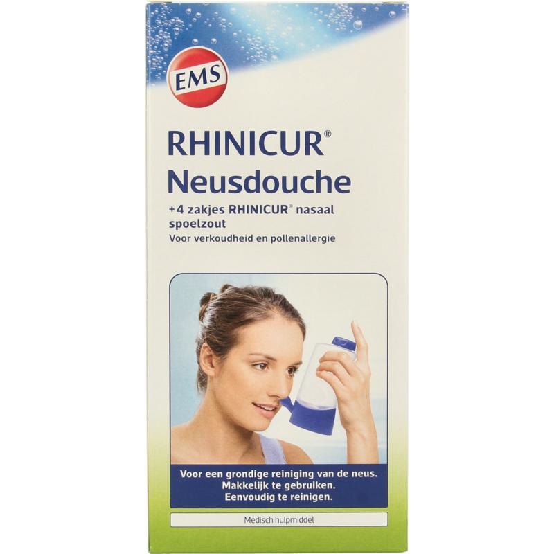 Rhinicur Rhinicur Neusdouche met 4 sachets (1 Set)