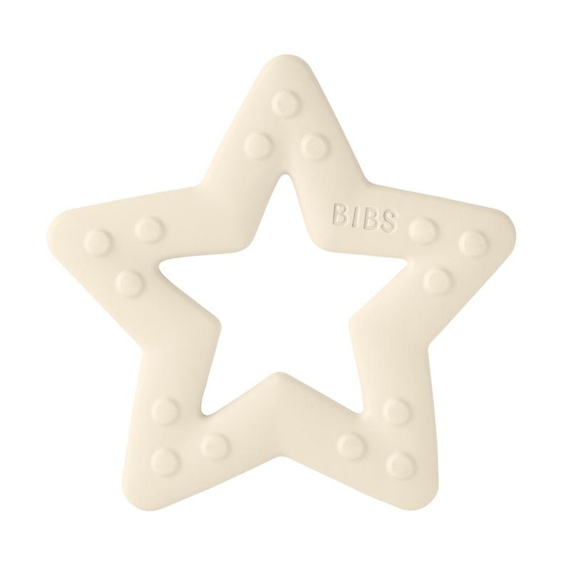 Bibs Bibs Baby bitie star ivory (1 st)