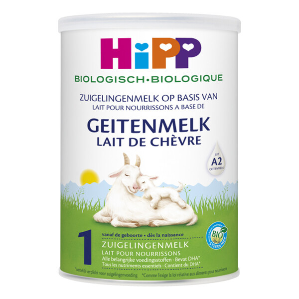 Hipp 1 Biologische zuigelingenmelk op basis van geitenm (400 Gram)