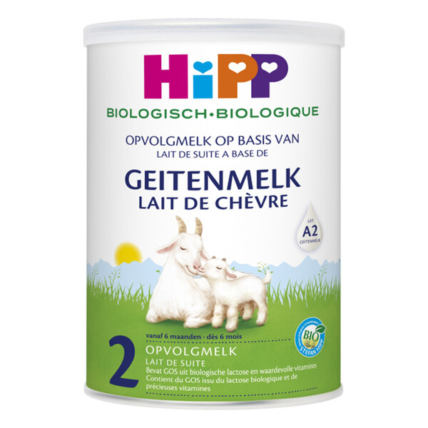 Hipp 2 Biologische opvolgmelk op basis van geitenmelk (400 Gram)