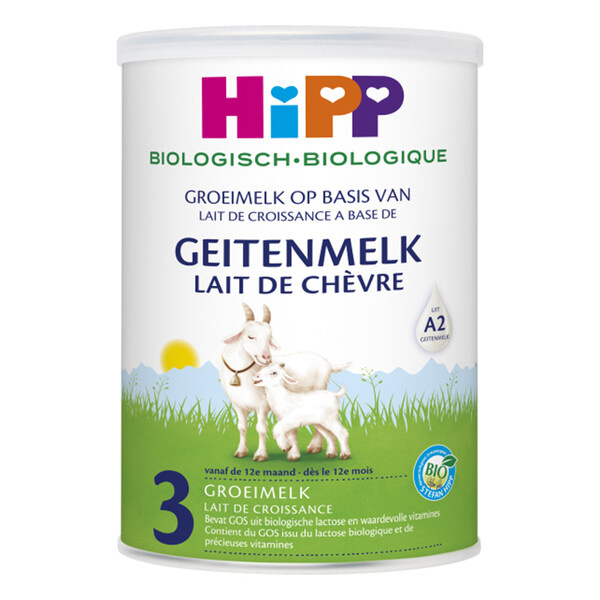 Hipp 3 Biologische groeimelk op basis van geitenmelk (400 Gram)