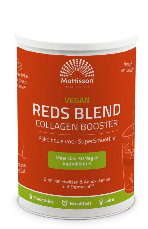 Mattisson Vegan reds blend collagen booster (350 Gram) Mattisson Vegan reds blend collagen booster (350 Gram)