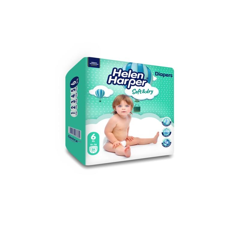 Helen Harper Helen Harper Babyluiers maat XL (26 st)