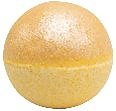 Treets Treets Bath ball glitter golden spark (1 st)