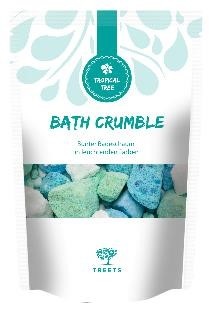 Treets Treets Bath ball crumble tropical tree (1 st)