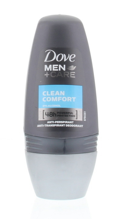 Dove Dove Deodorant roll on men clean comfort (50 ml)