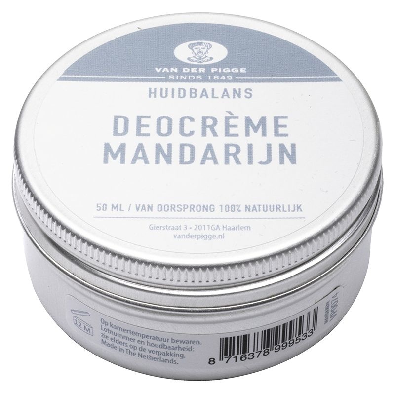 Pigge Pigge Huidbalans deocreme mandarijn (50 ml)