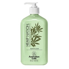 Australian Gold Hemp nation tan extender agave & lime (535 ml)