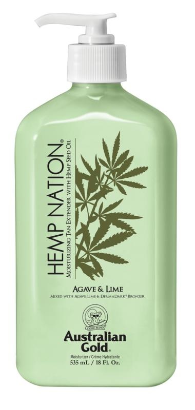 Australian Gold Australian Gold Hemp nation tan extender agave & lime (535 ml)