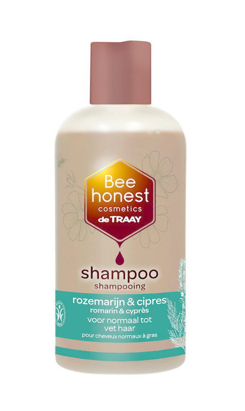 Traay Bee Honest Traay Bee Honest Shampoo rozemarijn & cipres (500 ml)