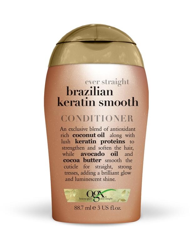 OGX OGX Travelsize brazilian keratin smooth conditioner (88,7 ml)