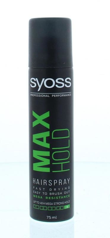 Syoss Syoss Hairspray max hold mini (75 ml)