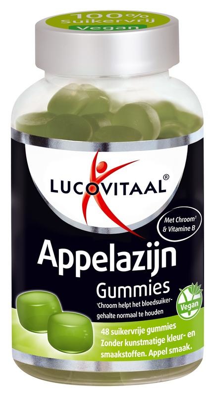 Lucovitaal Appelazijn (48 Gummies) Lucovitaal Appelazijn (48 Gummies)