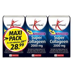 Lucovitaal Super collageen 3-pack (180 tab)