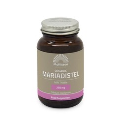 Mattisson Mariadistel 250mg organic bio (120 vega caps)