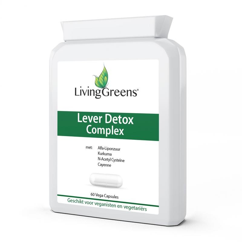 Livinggreens Lever detox complex (60 Vegetarische capsules)