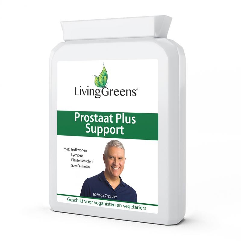 Livinggreens Prostaat plus support (60 Vegetarische capsules)