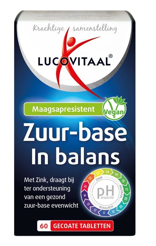 Lucovitaal Lucovitaal Zuurbase tab (50 tab)