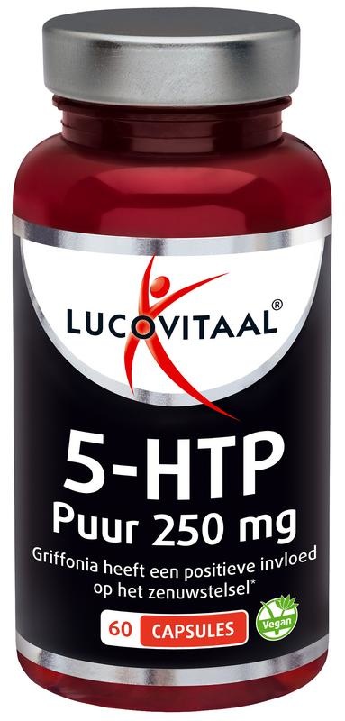 Lucovitaal Lucovitaal 5-HTP puur 250mg vegan (60 caps)