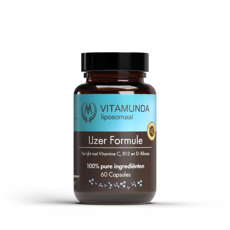 Vitamunda Vitamunda Liposomale ijzer formule (60 caps)