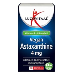 Lucovitaal Astaxanthine 4mg vegan (30 caps)