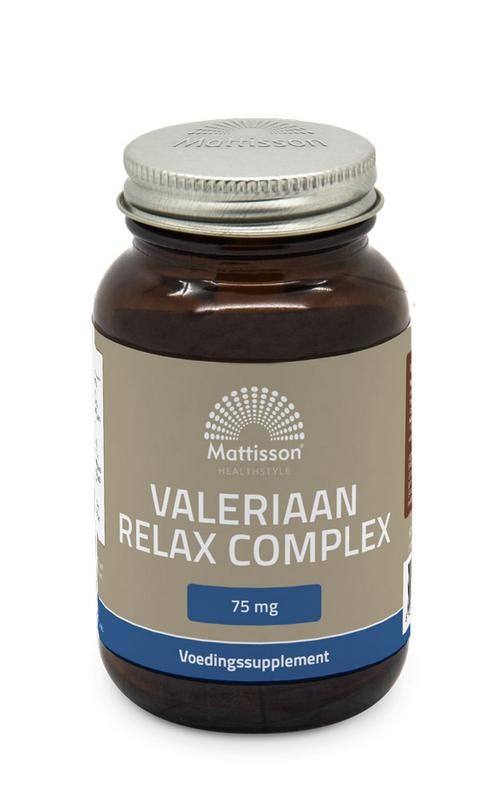 Mattisson Mattisson Valeriaan relax complex (60 caps)