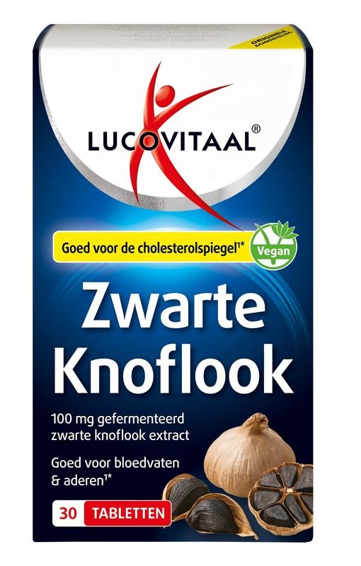 Lucovitaal Zwarte knoflook (30 Tabletten)