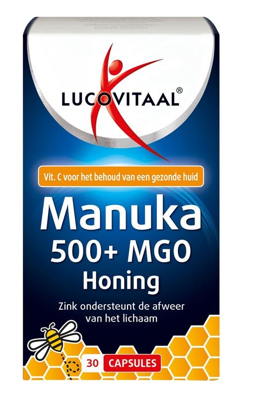 Lucovitaal Lucovitaal Manuka honing zink caps (30 caps)