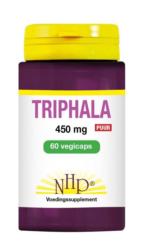 NHP NHP Triphala puur 450mg (60 vega caps)