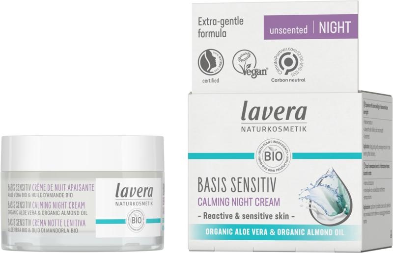 Lavera Lavera Basis sensitiv calming night cream EN-IT (50 ml)