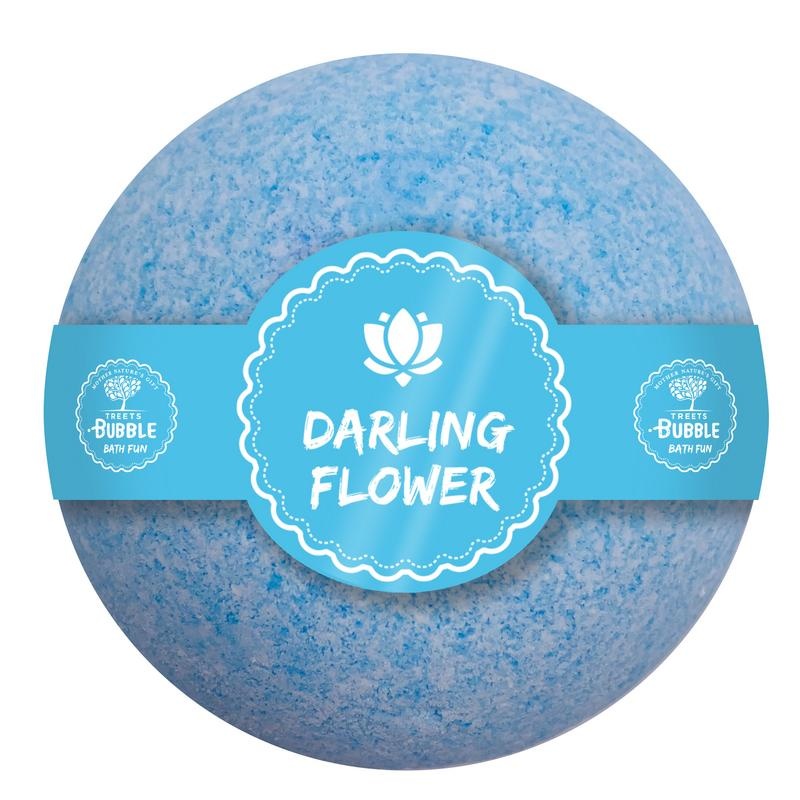 Treets Treets Bath ball darling flower (1 st)