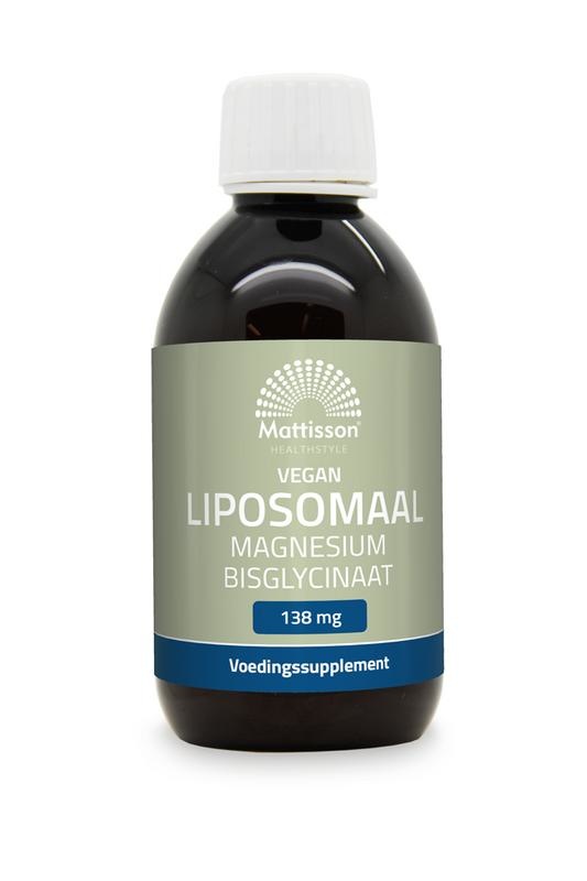 Mattisson - Liposomaal Magnesium Bisglycinaat - 11% Elementair Magnesium - 250 ml