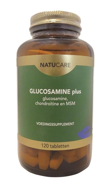 NatuCare - Glucosamine plus - glucosamine, chondroïtine en MSM - Voedingssupplement - 120tb