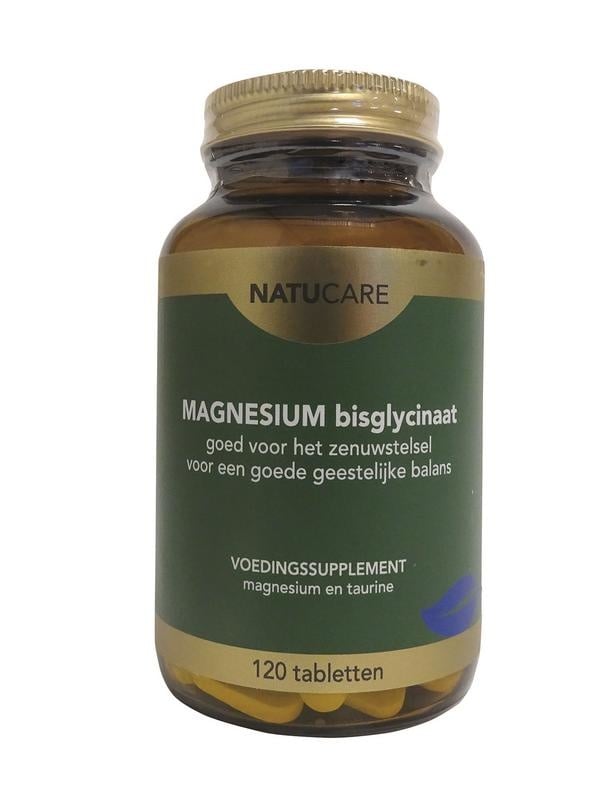 Natucare Natucare Magnesium bisglycinaat (120 tab)