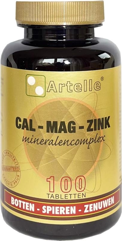 Artelle Artelle Calcium magnesium zink (100 tab)