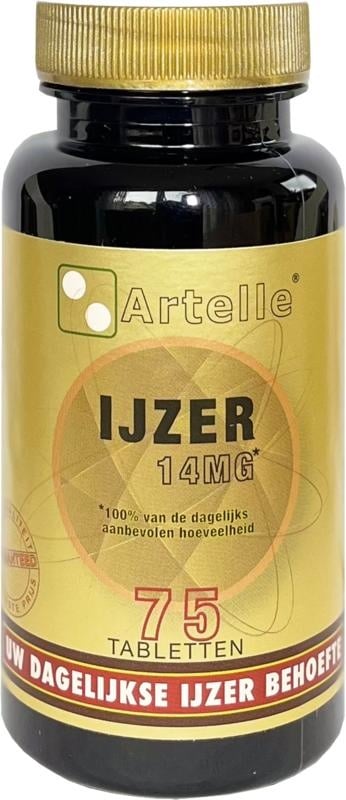 Artelle Artelle IJzer 14 mg (100 tab)