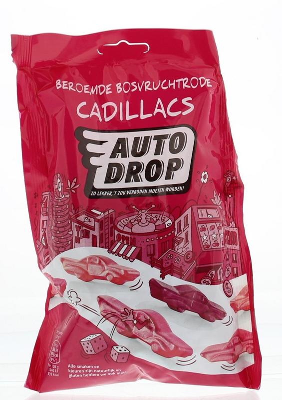 Autodrop Autodrop Bosvruchten rode cadillacs (180 gr)