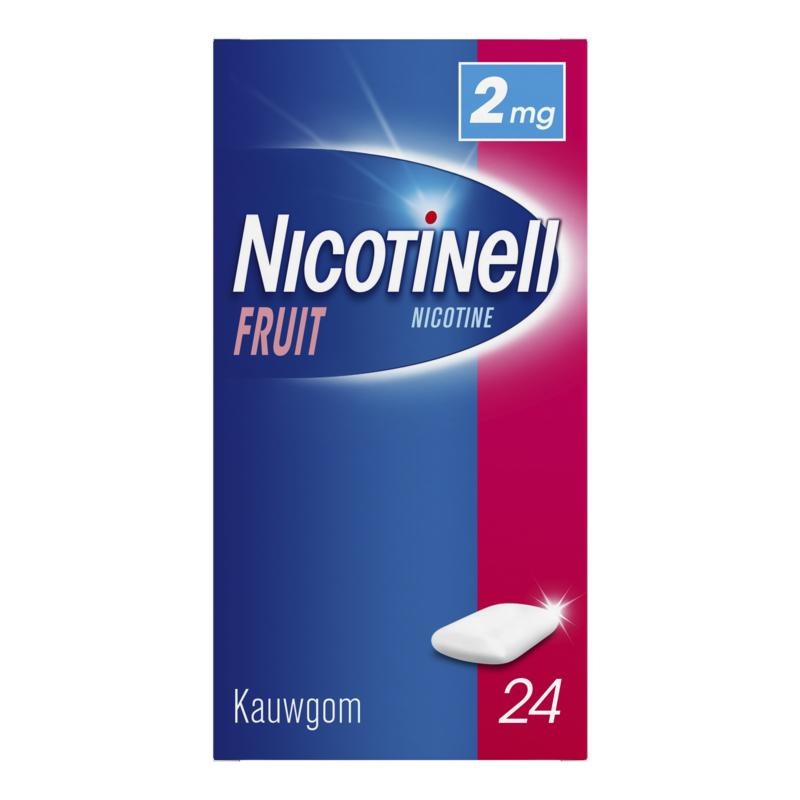 Nicotinell Nicotinell Fruit kauwgom (24 st)