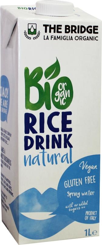 The Bridge The Bridge Rijstdrink natural bio (1 ltr)