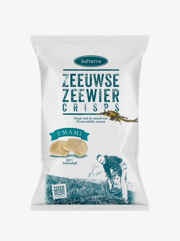 Salterra Salterra Zeeuwse zeewier crisps (60 gr)