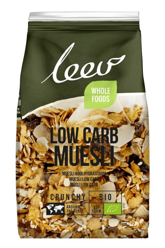 Leev Leev Leev bio muesli lowcarb (350 gr)