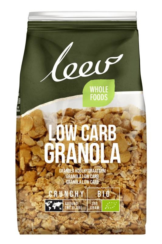Leev Leev Leev bio granola lowcarb (350 gr)