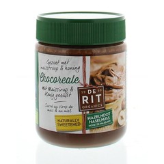 De Rit Chocoreale hazelnootpasta natural sweetener bio (270 gr)