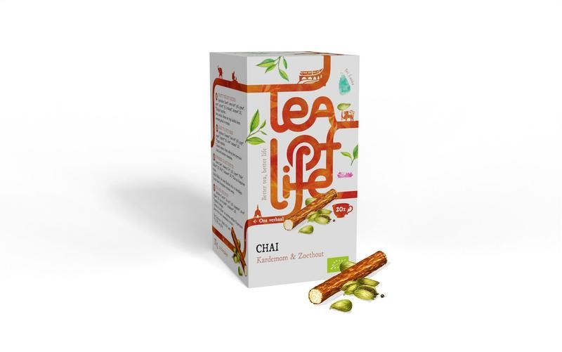 Tea Of Life Tea Of Life Chai kardemom & zoethout (20 Zakjes)