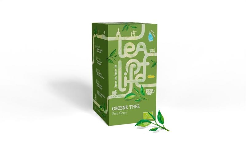 Tea Of Life Groene thee (20 Zakjes) Tea Of Life Groene thee (20 Zakjes)