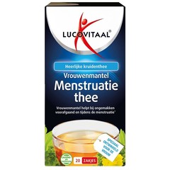 Lucovitaal Vrouwenmantel menstruatie thee (20 Zakjes)