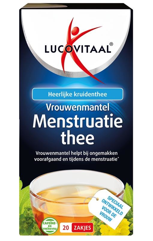 Lucovitaal Lucovitaal Vrouwenmantel menstruatie thee (20 Zakjes)