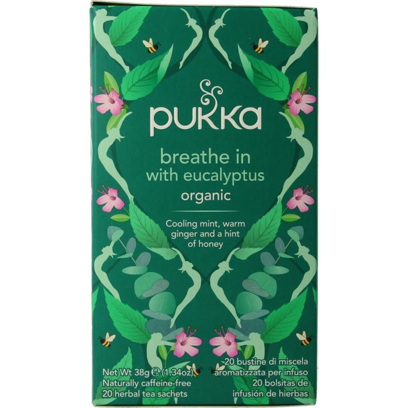 Pukka Org. Teas Pukka Org. Teas Breathe in bio (20 Zakjes)