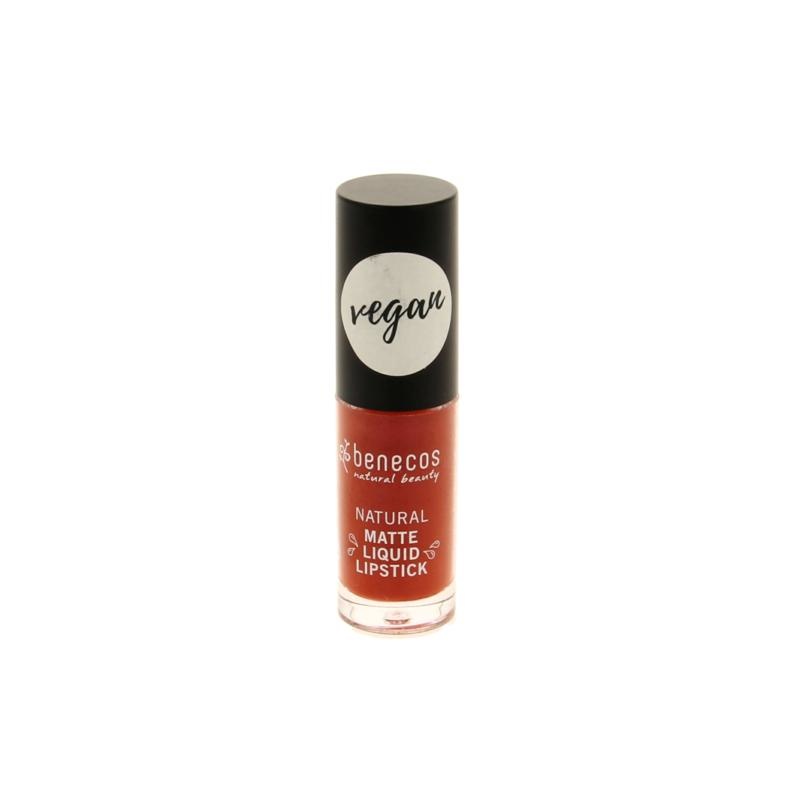 Benecos Benecos Lippenstift liquid mat trust in rust (5 ml)